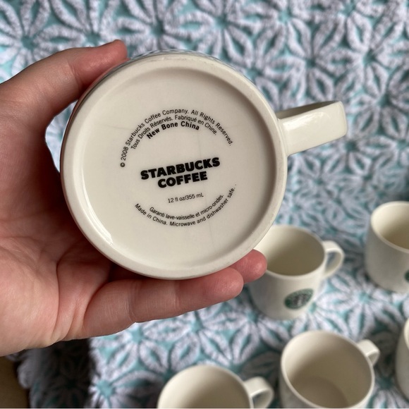 Starbucks mug set of 6 minimalist style coffee cup 355 ML - Picture 9 of 9